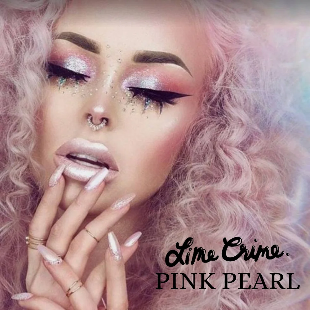 Lime Crime - Diamond Crushers Lip Topper - Pink Pearl - Full size, Rare,… - Picture 3 of 6